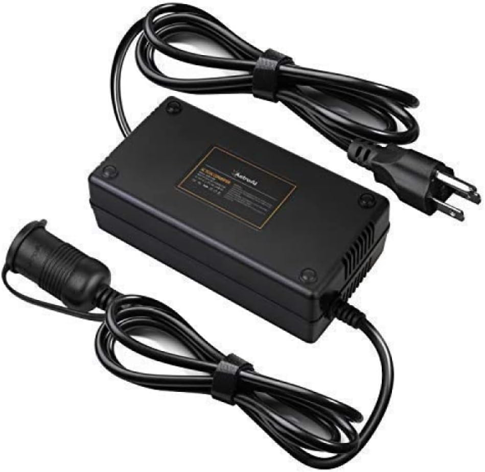 AC to DC Converter 10A/120W/7.78FT/110V To12V Converter, Car Cigarette Lighter Adapter, AC/DC Power Supply Adapter Transformer for Inflator, Car Refrigerator, and Other Car Devices AC to DC Converter 10A/120W/7.78FT/110V To12V Converter, Car Cigarette Lighter Adapter, AC/DC Power Supply Adapter Transformer for Inflator, Car Refrigerator, and Other Car Devices